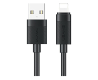 USAMS Kabel 12W Lightning do USB-A 1m czarny - 1569145 - zdjęcie 1